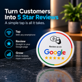 Ezy Reviews Mini – NFC Google Review Stand