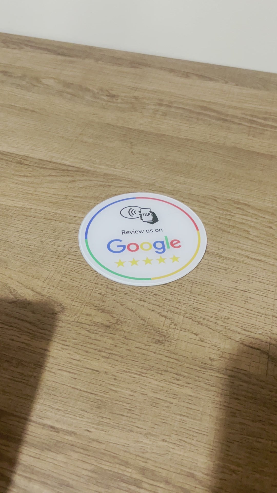 Ezy Reviews Mini – NFC Google Review Stand